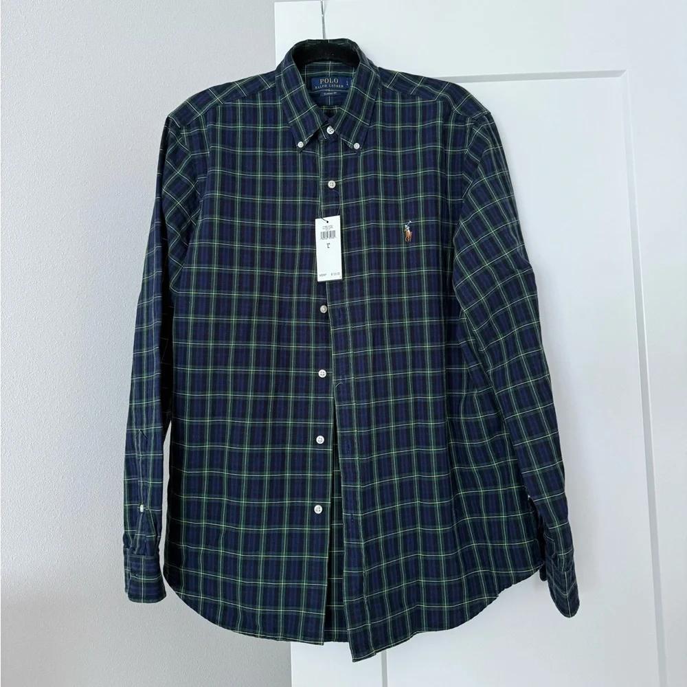 Polo Ralph Lauren plaid button down - Picture 1 of 5